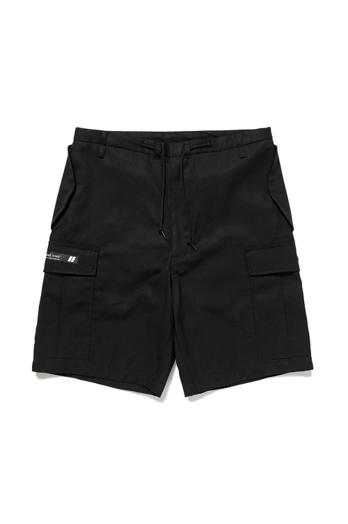 MILS0001 SHORTS / COTTON. CNVS / BLACK (261WVDT-PTM07) | セレクト