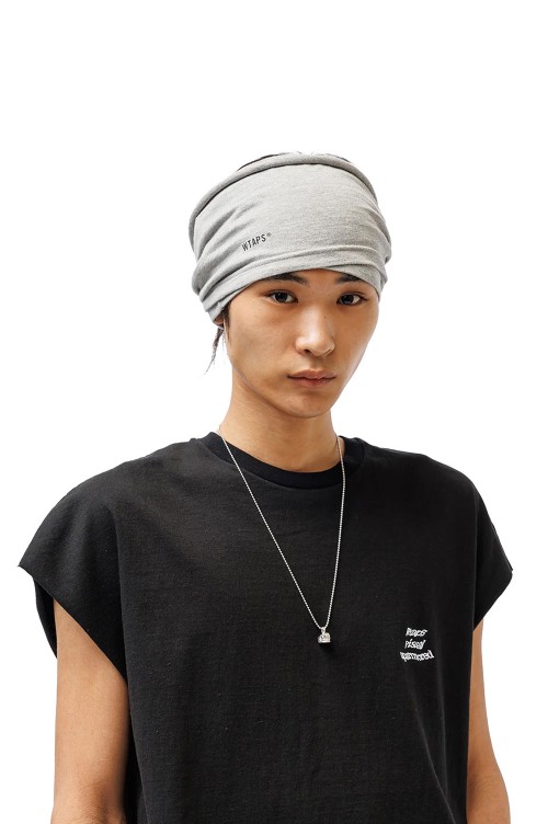 GASKET BEANIE / COTTON / ASH GRAY (261ATDT-HT01) | セレクト