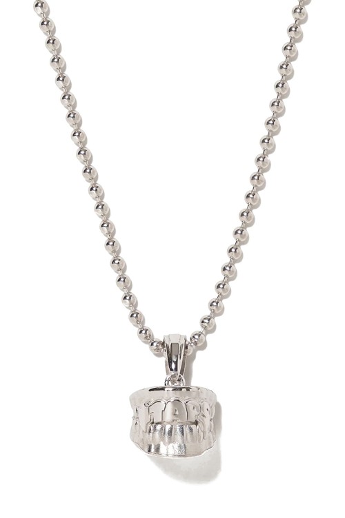 VAMP NECKLACE / SILVER. GRILLZ JEWELZ / SILVER (261GJGJD-AC01