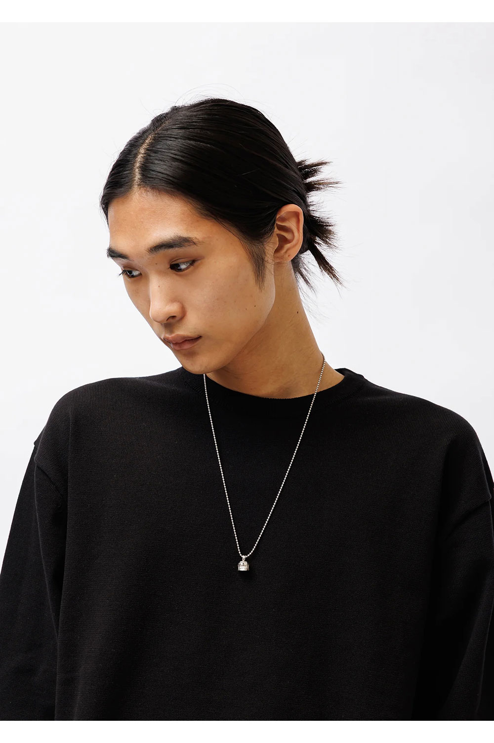 VAMP NECKLACE / SILVER. GRILLZ JEWELZ / SILVER (261GJGJD-AC01