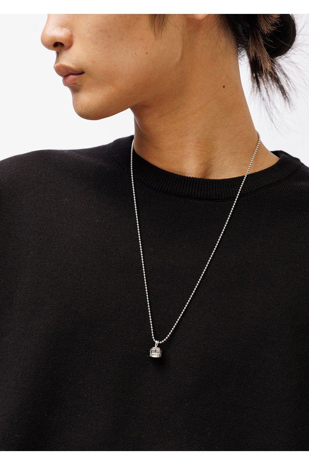 VAMP NECKLACE / SILVER. GRILLZ JEWELZ / SILVER (261GJGJD-AC01