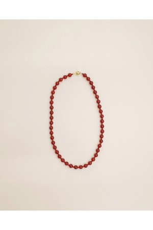 Orb Stone Choker -RED(12610907)