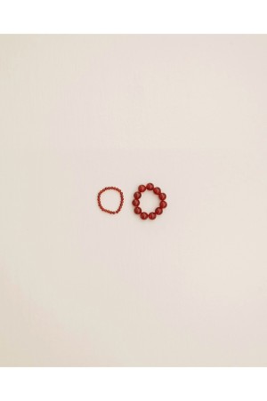 2set Orb Stone Ring -RED (12610908)