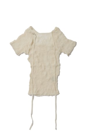 2way Sheer Knittops -IVORY (12610524)