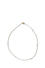 Thin Beads Choker -WHITE(12610904)