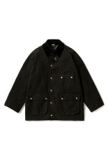 Vintage Silk Hemp Riding Oiled Jacket - OLIVE (26AAP-01-32)