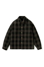Wool Cashmere CPO Shirts - GREEN (26AAP-02-10)
