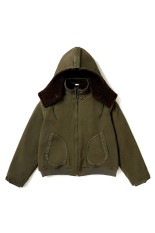 Vintage WW2 US Navy Deck Hooded Jacket - OLIVE (26AAP-01-67)