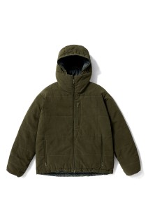 Washed Cotton Silk Linen Padded Jacket - OLIVE (26AAP-01-36)