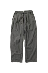 VAT DYE CHAMBRAY 1TUCK FASY PANTS - GRAY (GL42614)