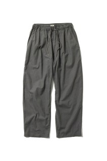 VAT DYE CHAMBRAY 1TUCK FASY PANTS - GRAY (GL42614)