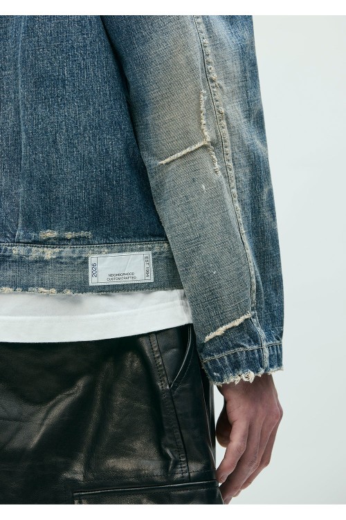 SAVAGE LW DENIM ZIP JACKET / INDIGO (261SPNH-JKM06) | セレクト