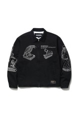 NH X DICKIES . ZIP WORK JACKET / BLACK (242VFDKN-JKM01) | セレクト