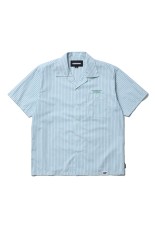 COTTON STRIPE SS SHIRT - Sax (SFCSS26S09) | セレクトショップ
