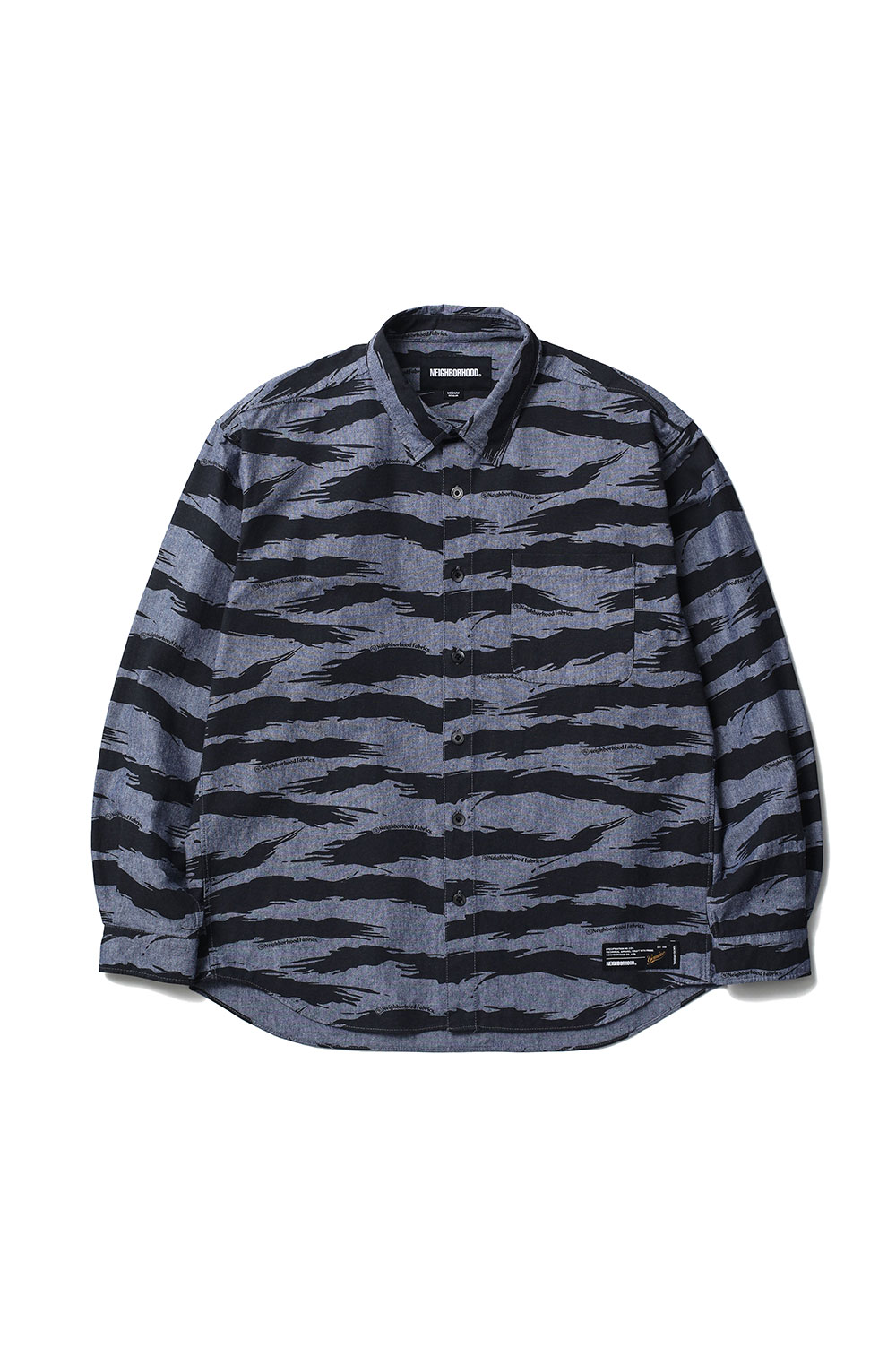 NEIGHBORHOOD monogram pattern shirt サイズL photo696313_src.jpg