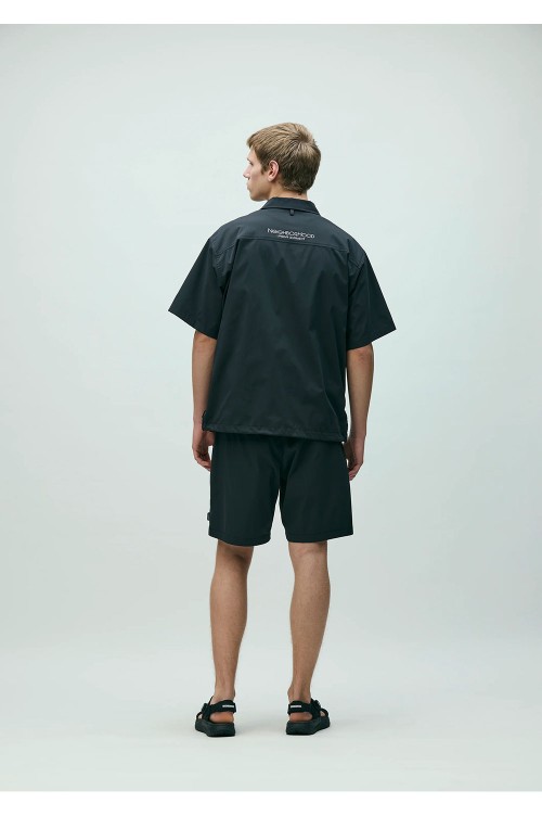 MULTIFUNCTIONAL SHIRT SS / BLACK (261TSNH-SHM13) | セレクト