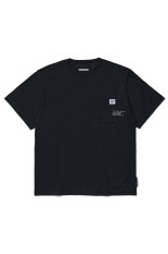 TIM LEHI / WASHED HEAVY WEIGHT CREW NECK T-SHIRT / BLACK (26SS-WMT