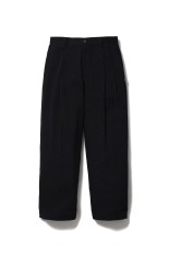 WRKT2001 TROUSERS / COTTON. TWILL / BLACK (261CWDT-PTM03