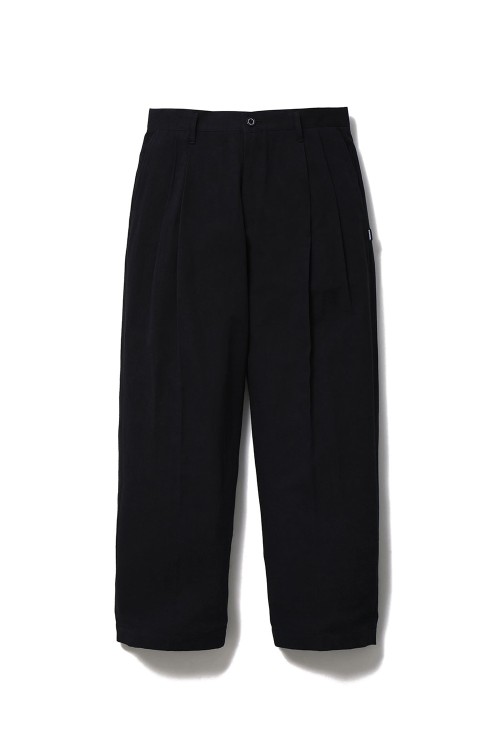 TWO TUCK PANTS / BLACK (261ZANH-PTM08) | セレクトショップ