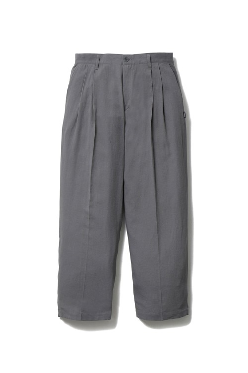 TWO TUCK PANTS / GRAY (261ZANH-PTM08) | セレクトショップ