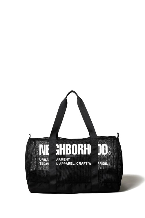 MESH BOSTON BAG / BLACK (261FJNH-CG02) | セレクトショップ
