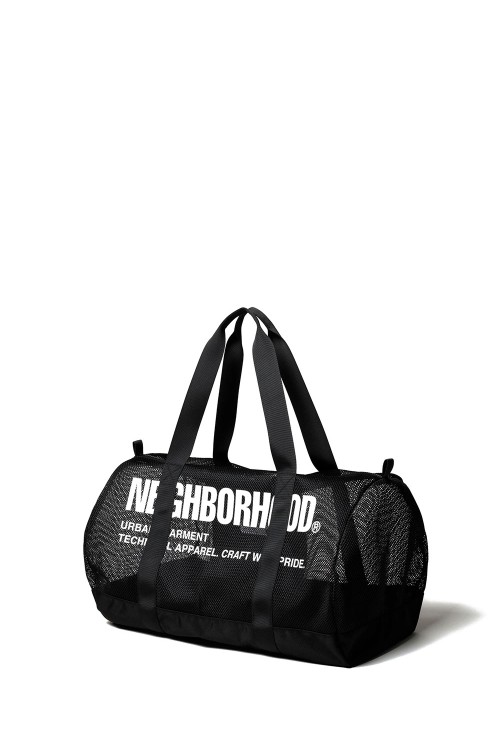 MESH BOSTON BAG / BLACK (261FJNH-CG02) | セレクトショップ