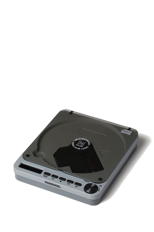 PORTABLE CD PLAYER / GRAY (26176NH-AC01) | セレクトショップ