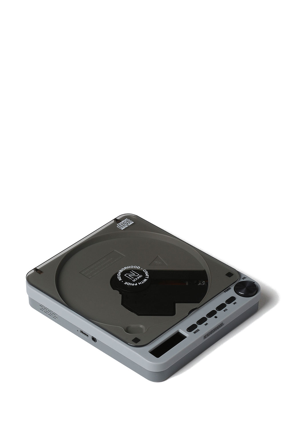 PORTABLE CD PLAYER / GRAY (26176NH-AC01) | セレクトショップ