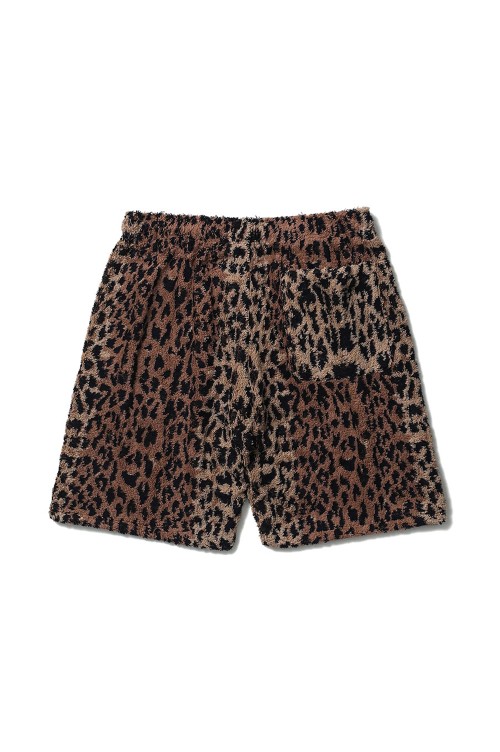 NH X HIPPOPOTAMUS . TERRY CLOTH SHORT PANTS / LEOPARD (261TSHIN