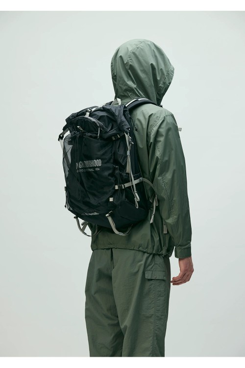 NH X HELINOX . LITE ROLL TOP BACK PACK / BLACK (261HXHXN-CG01
