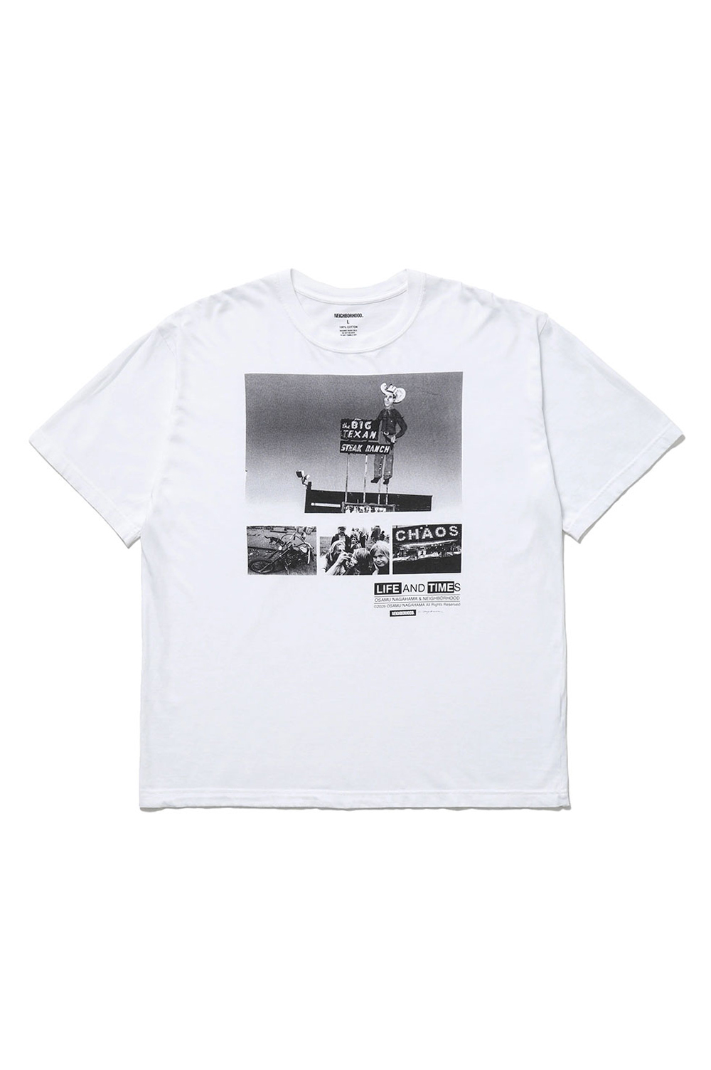 NH X OSAMU NAGAHAMA . TEE SS-4 / WHITE (261PCNON-ST04) | セレクト