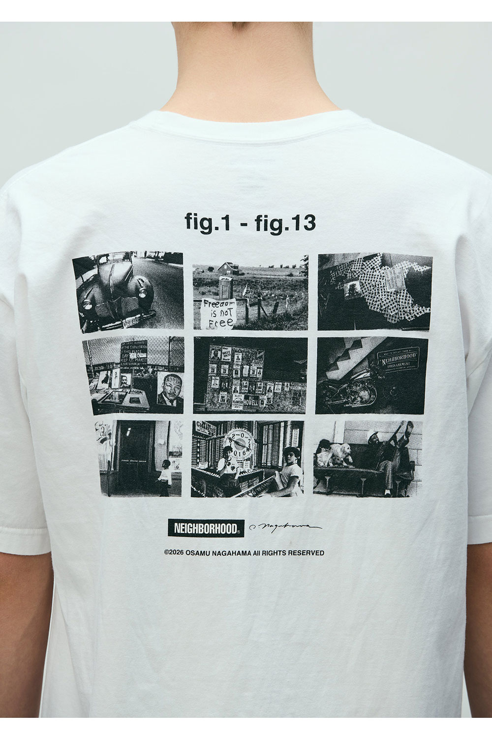 NH X OSAMU NAGAHAMA . TEE SS-4 / WHITE (261PCNON-ST04) | セレクト