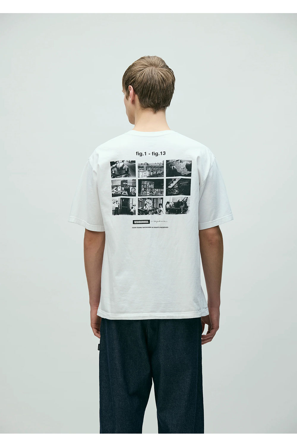 NH X OSAMU NAGAHAMA . TEE SS-4 / WHITE (261PCNON-ST04) | セレクト
