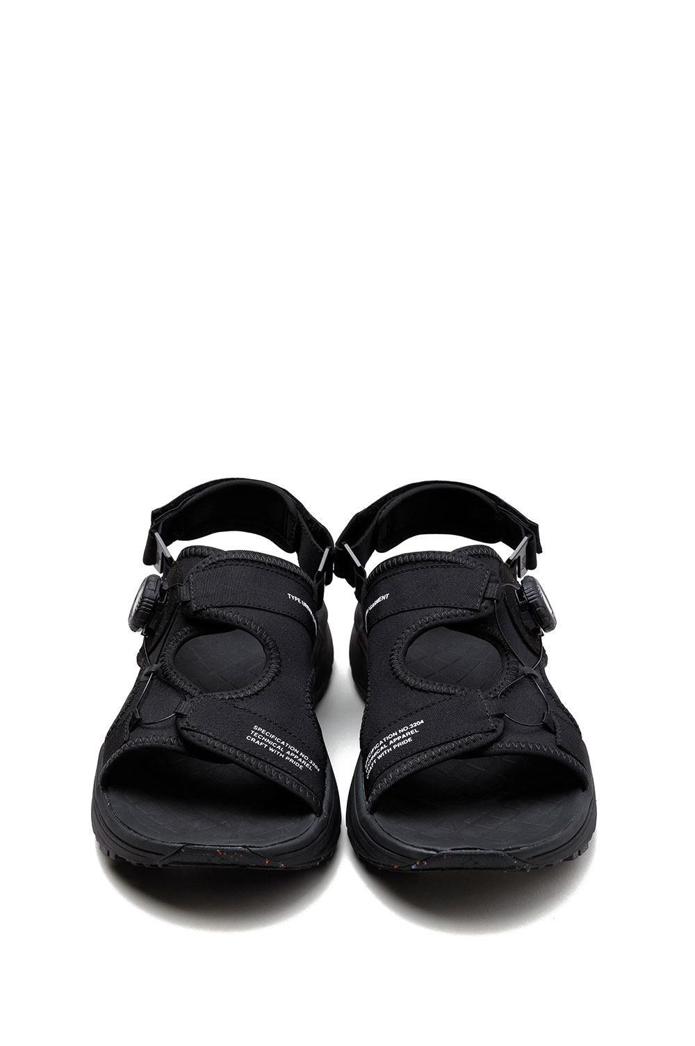 NH X RIG FOOTWEAR . SOLID SANDAL / BLACK (26152RFN-FW01
