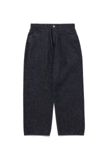 x FRAGMENT ONE WASHED DENIM PANTS / BLACK (SQ-26SS-PT-03)