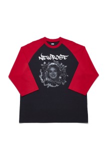 RAGLAN / RED (SQ-26SS-RT-03)