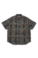PATCHWORK SHORT SLEEVE SHIRT / PATCH WORK (SQ-26SS-SH-04)