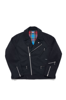 RIDERS JACKET / BLACK (SQ-26SS-JK-04)