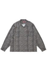 Ombre Check L/S Shirt(26ss) / RED (HS-020526) | セレクトショップ
