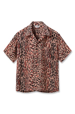 HIGH DENSITY RAYON S/S SHIRT / PINK (SH39708)