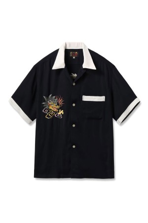 SUKA SHIRTS DRAGON / BLACK (TT39701)