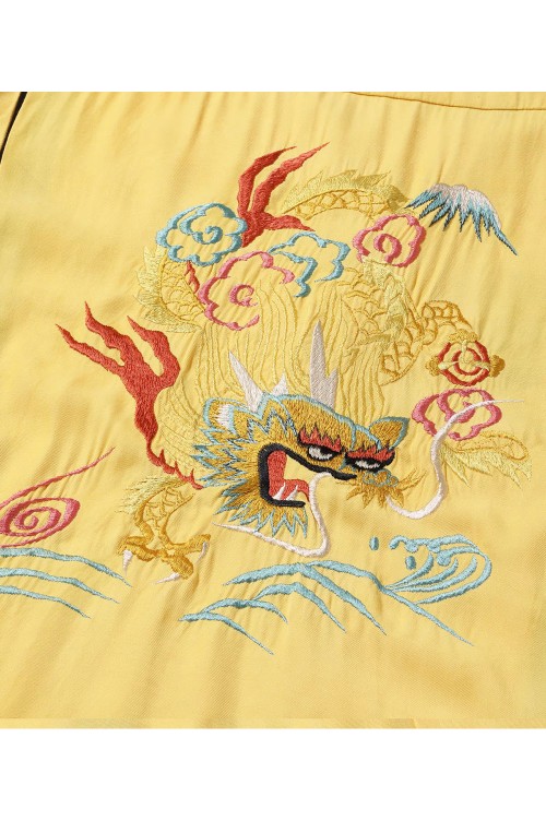 SUKA SHIRTS DRAGON / YELLOW (TT39701) | セレクトショップ