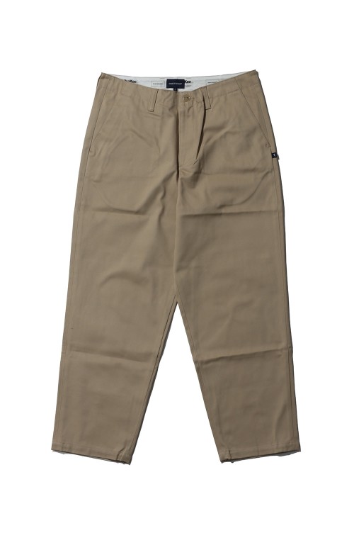 DC-6 ORGANIC COTTON TWILL TROUSERS - KhaKee (261CPDS-PTM01