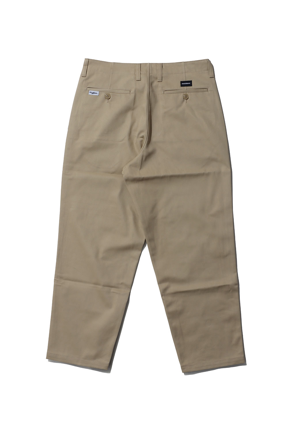 DC-6 ORGANIC COTTON TWILL TROUSERS - KhaKee (261CPDS-PTM01