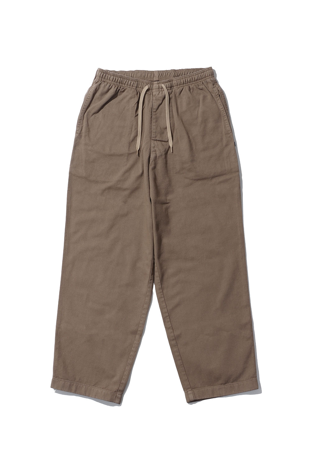 SHORE TWILL BEACH TROUSERS PIGMENT DYE - BROWN (261CPDS-PTM02