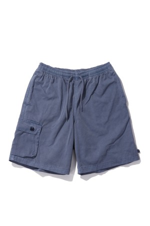 SHORE TWILL CARGO BEACH SHORTS PIGMENT DYE - GRAY (261CPDS-PTM05