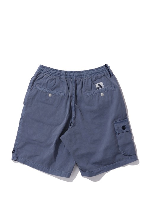 SHORE TWILL CARGO BEACH SHORTS PIGMENT DYE - BLUE (261CPDS-PTM05