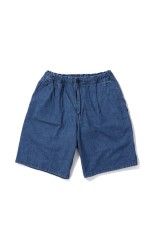 DIY DENIM PAINTER SHORTS - INDIGO (231TQDS-PTM04) | セレクト