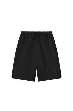 ACTIVE TRACE RELAXED SHORT W/ SLIT - VINTAGE BLACK (160SP264901F)