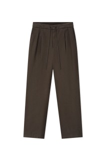 PLEAT FRONT PANT - BROWN (130SP268523F)